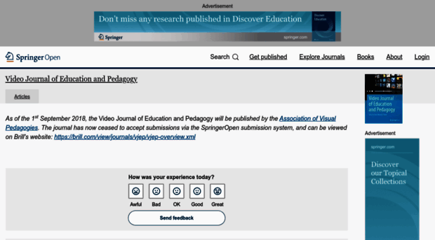 videoeducationjournal.springeropen.com