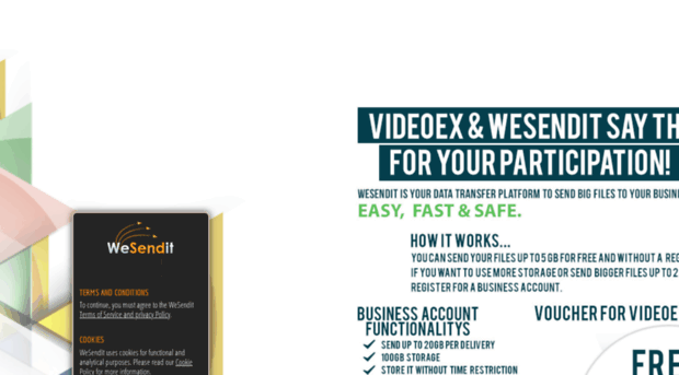 videoex-wesendit.wesendit.com