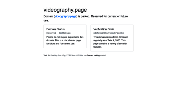 videography.page