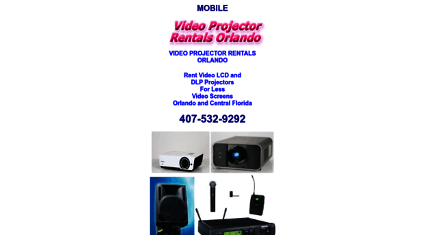 videoprojectorrentalsorlando.com