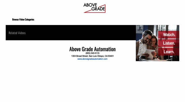 videos.abovegradeautomation.com