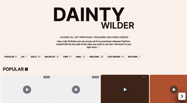 videos.daintywilder.com