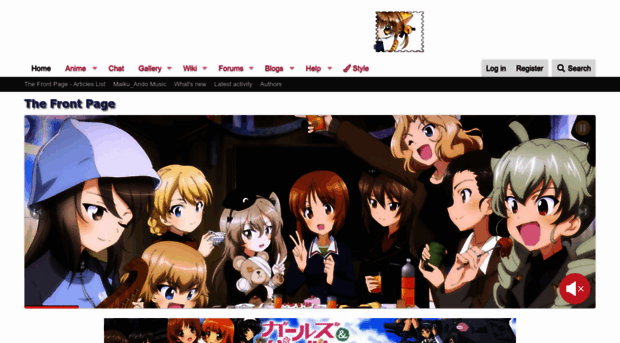 The Front Page   & Maikuando.TV - Anime & Manga Community Forum
