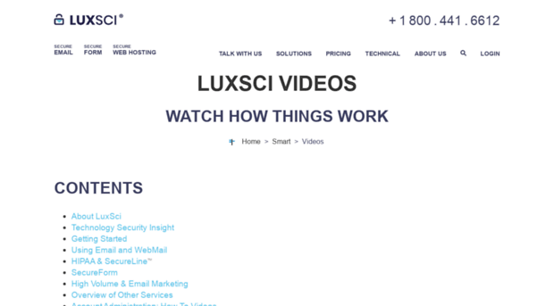 videos.luxsci.com