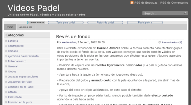 videospadel.net