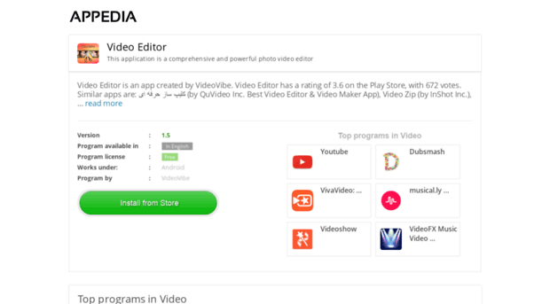 videovibe-video-editor.appedia.net