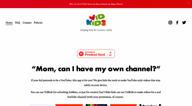 vidkidsapp.com