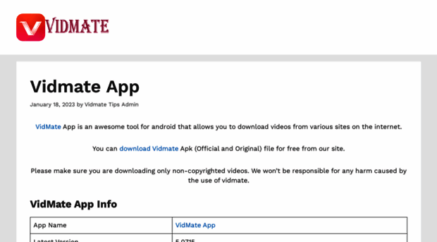 vidmate.tips