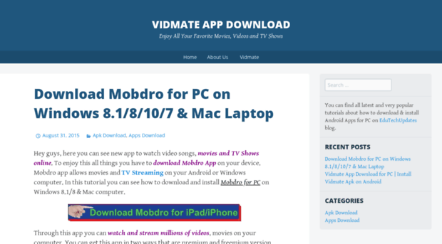 vidmateappdownload.wordpress.com