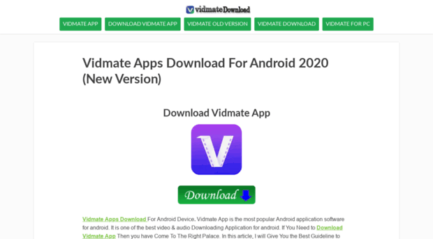 vidmateappsdownload.com