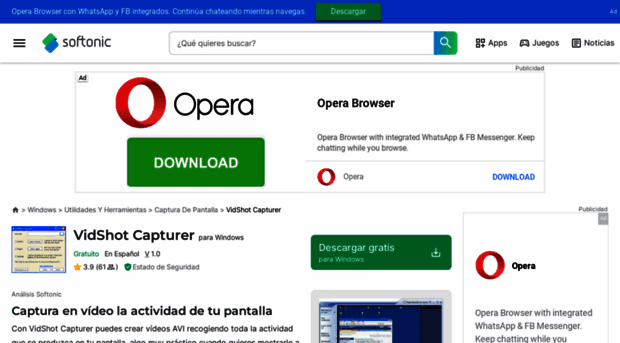 vidshot-capturer.softonic.com
