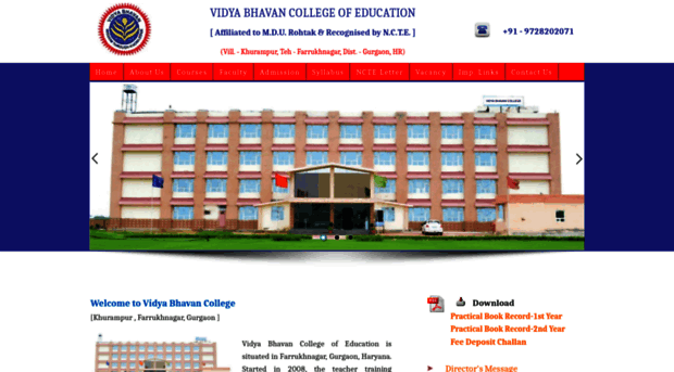 vidyabhavancollege.com