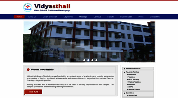 vidyasthalittcollege.com