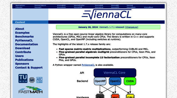 viennacl.sourceforge.net