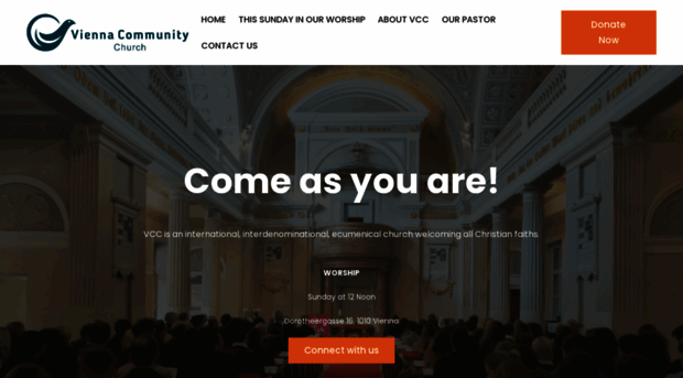 viennacommunitychurch.com