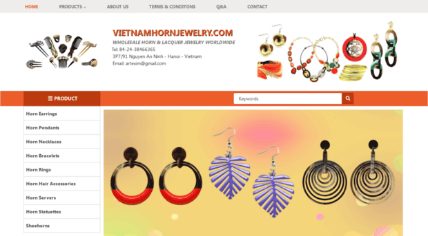 vietnamhornjewelry.com