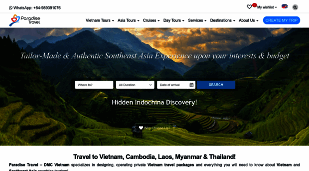 vietnamparadisetravel.com