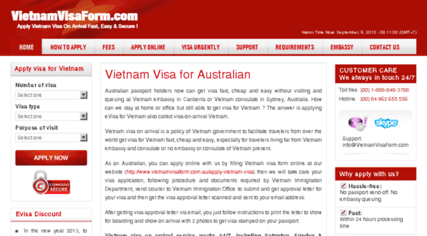 vietnamvisaform.com.au