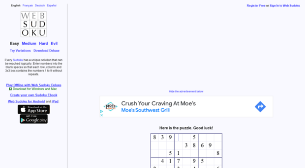 Web Sudoku - Apps on Google Play