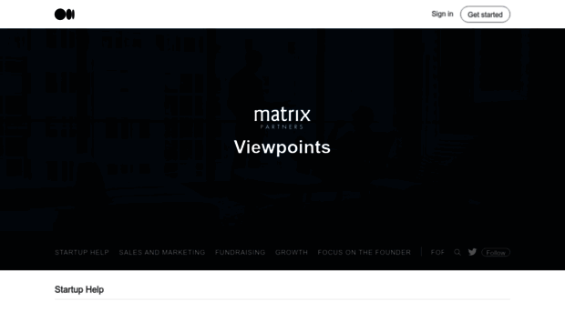 viewpoints.matrixpartners.com
