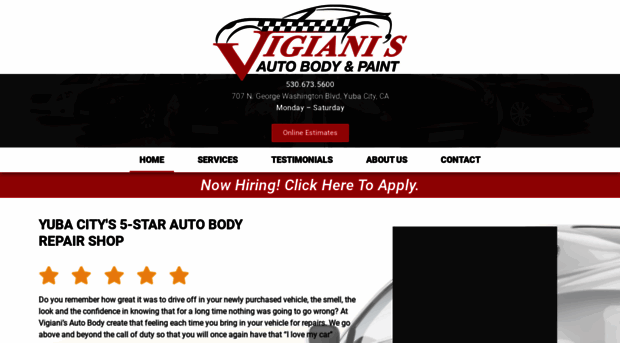 vigianisautobody.com