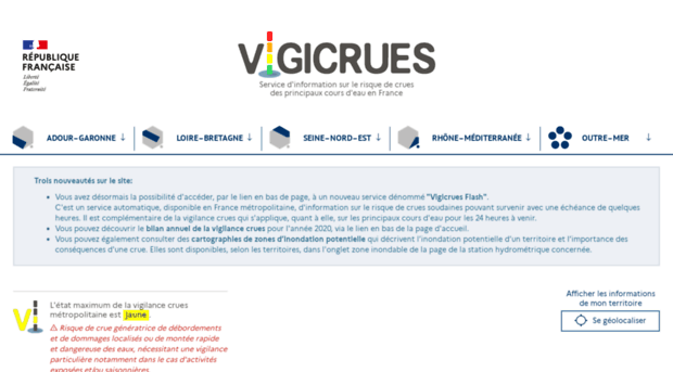 vigicrues.gouv.fr