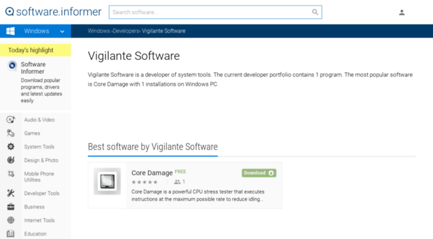 vigilante-software.software.informer.com