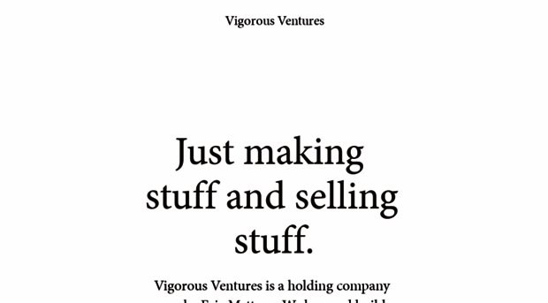 vigorousventures.com