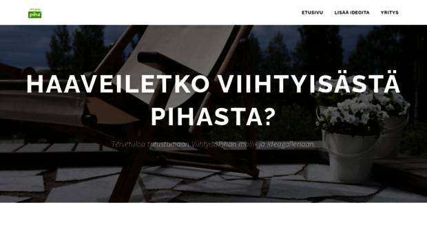 viihtyisapiha.fi