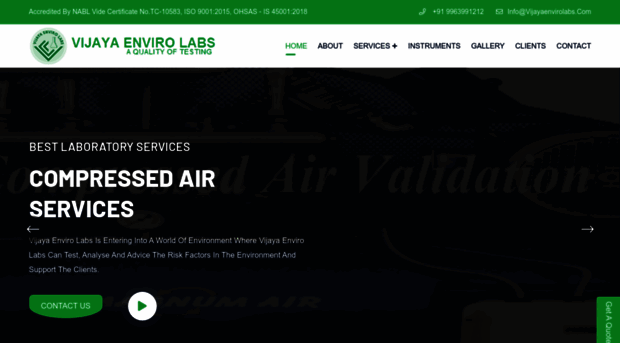 vijayaenvirolabs.com