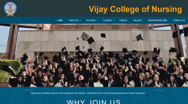 vijaynursingcollege.com