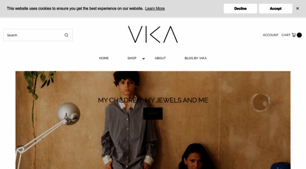 vikajewels.com