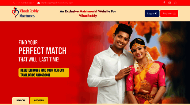 vikashreddymatrimony.com