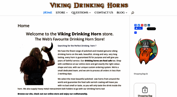 vikingdrinkinghorns.com