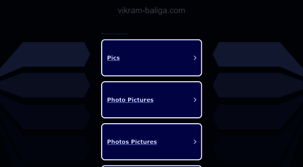 vikram-baliga.com