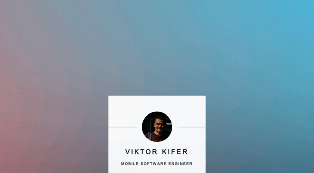 viktorkifer.netlify.com