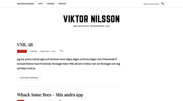 viktornilsson.com