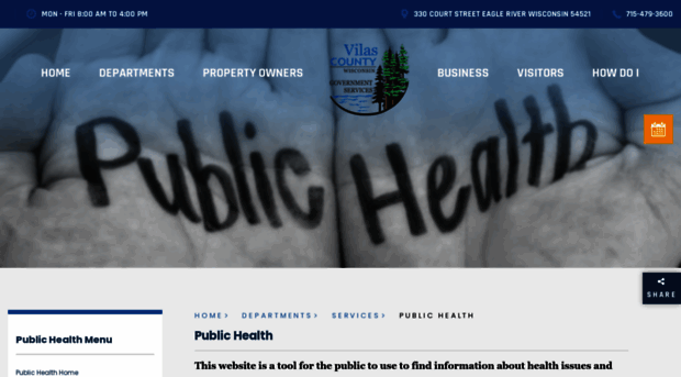 vilaspublichealth.com