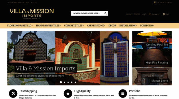 villaandmissionimports.com