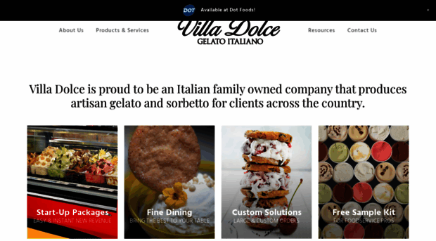 villadolcegelato.com