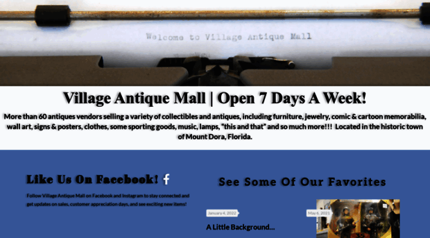 villageantiquemall.com