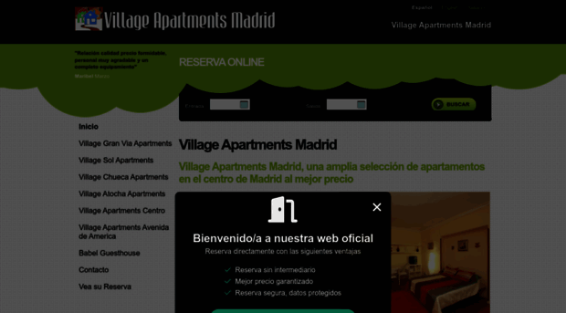 villageapartmentsmadrid.com