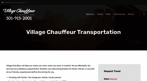 villagechauffeur.com