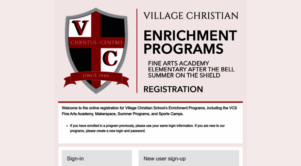 villagechristian.campbrainregistration.com