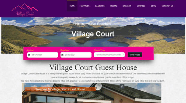 villagecourtlesotho.com