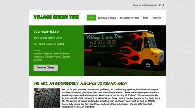 villagegreentire.com