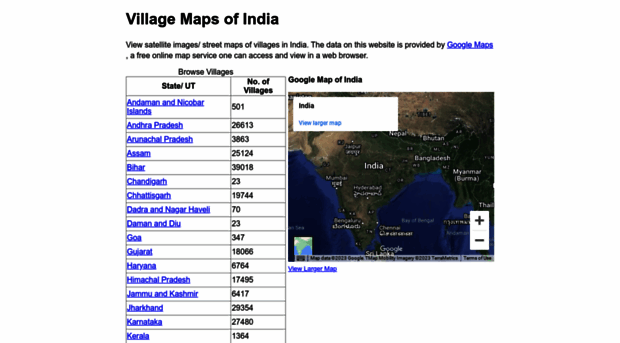 villagemap.in