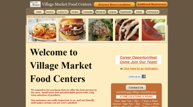 villagemarketfoodcenters.com