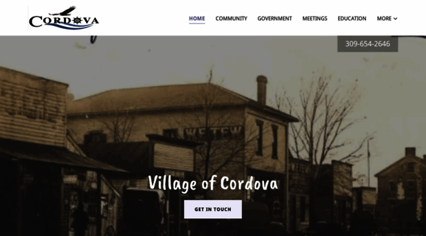 villageofcordova.com