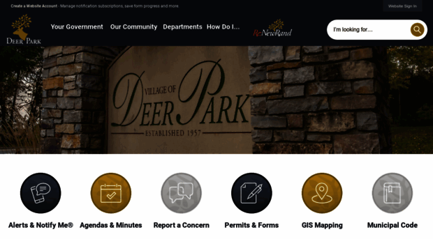 villageofdeerpark.com